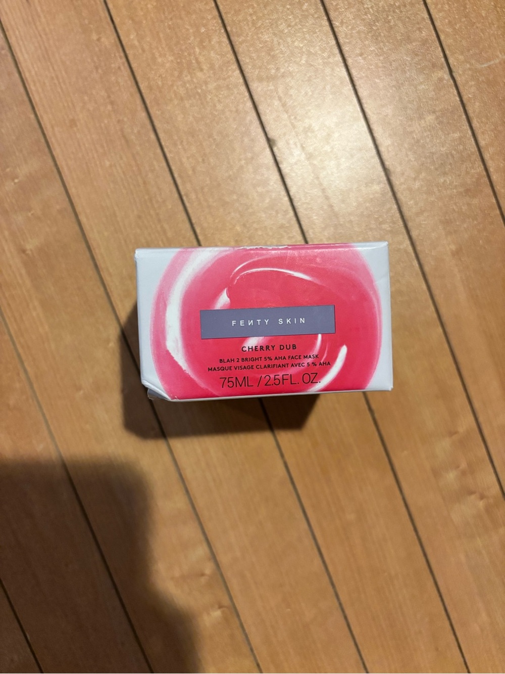 NEW Fenty Skin CHERRY DUB BLAH 2 BRIGHT 5% AHA FACE MASK - Picture 7 of 9